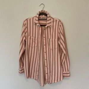 Madewell Pastel Striped Flannel